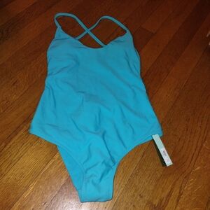 "Naps At The Beach" NWT Turquoise One Piece Swimsuit From Fashionnova Size Small